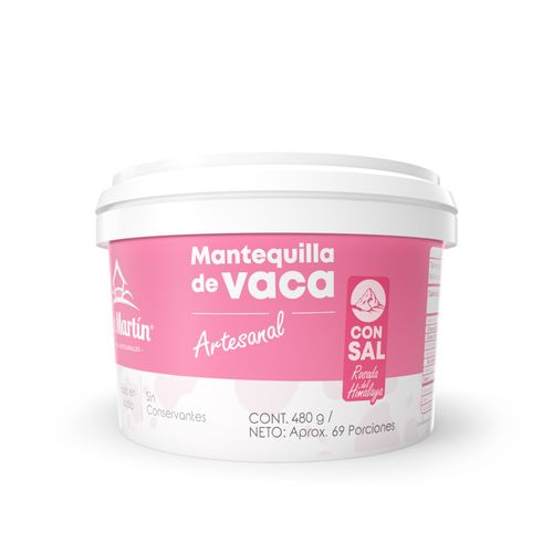 MANTEQUILLA SAL HIMALA SAN MARTIN*480 GR