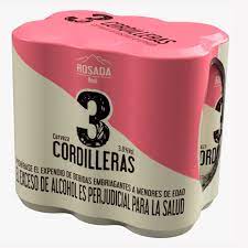 CERVEZA 3 CORDILLERAS ROSADA LT*6U*269ML