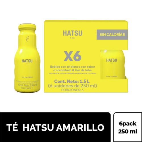 HATSU AMARILLO 6PACK x 250ML