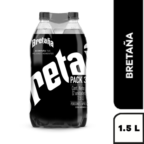 DUO BRETAÑA POSTOBON  x 1.5LT