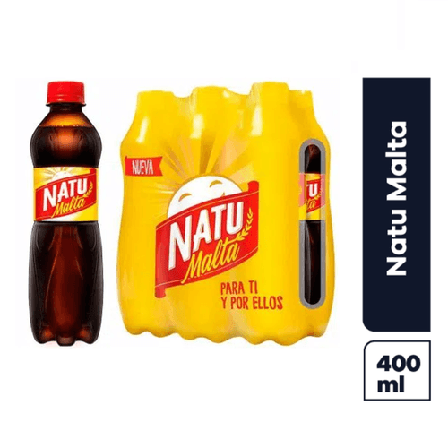 NATUMALTA  PET 6UND * 400ML