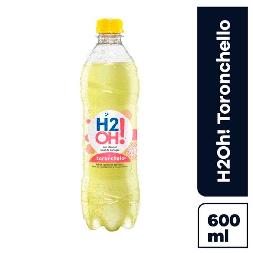 AGUA H2O TORONCHELO PET *600ML