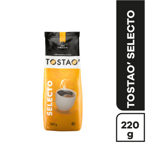 CAFE TOSTAO SELECTO BOLSA*220G