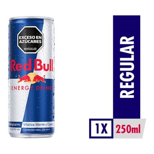 BEBIDA  ENERGY RED BULL LATA  x 250ML