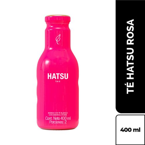 TE ROSAS Y LYCHEE HATSU  x 400 ML