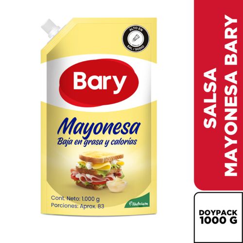 MAYONESA BARY BAJA EN GRASA*1000GR