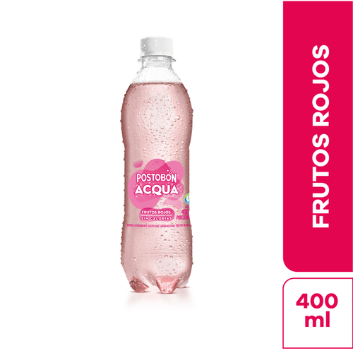 BEBIDA CON GAS ACQUA FRUTOS ROJOS*400ML