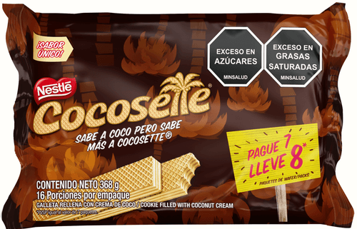 GALLETA COCOSETTE WAFER PG7 LL8 *368GR