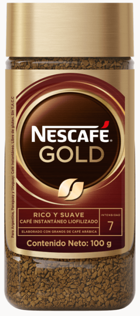 CAFE NESCAFE GOLD FRASCO X 100 GR