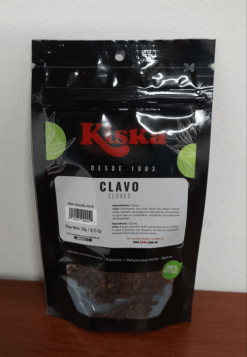 CLAVO DESHIDRATADO KISKA X 20 GR