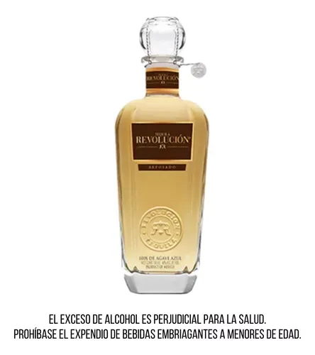 TEQUILA REPOSADO REVOLUCION X 700 ML
