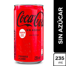COCA COLA SIN AZUCAR LATA 235 KWAVE