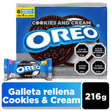 GALLETA OREO COOKIE&CREAM *216 GR