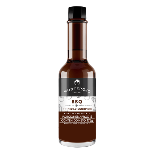 SALSA GOURMET PICAT BBQ MONTE ROJO*165ML