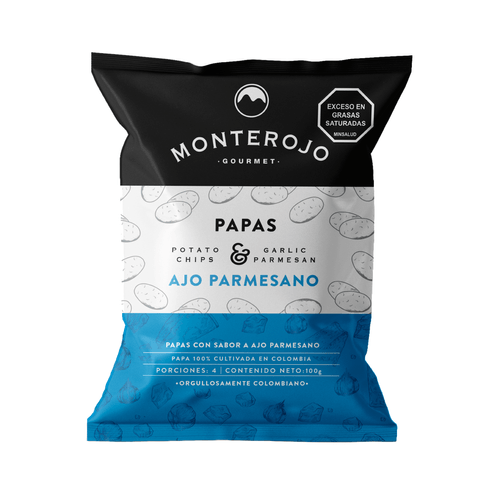 PAPAS AJO PARMESANO ALPINA *100 GR