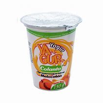 YAGUR COLANTA MELOCOTON VASO *150GR