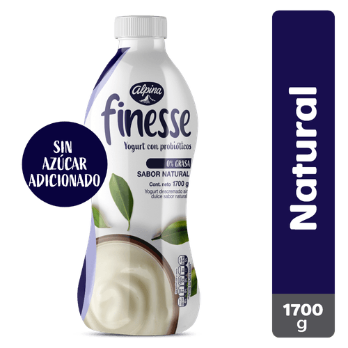 YOGURT FINESSE  NATURAL *1700 GR