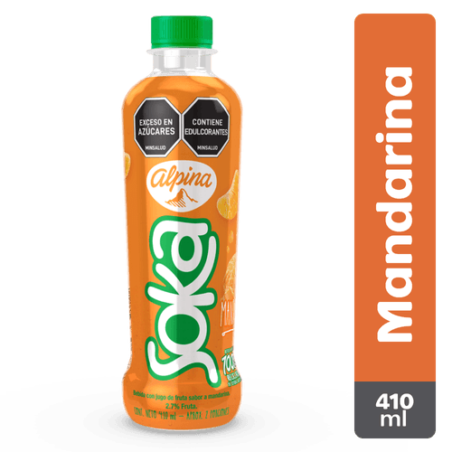 REFRESCO MANDARINA BOT SOKA x 410 ML