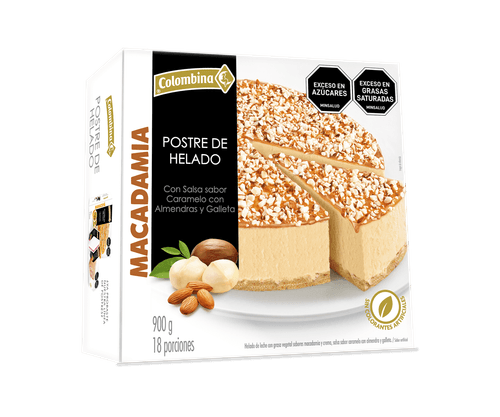 POSTRE MACADAMIA COLOMBINA X 900GR