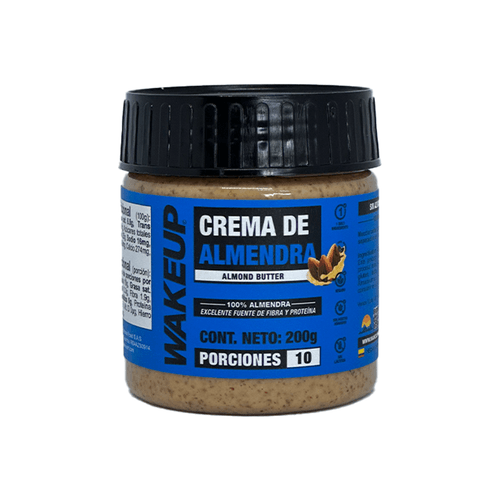 CREMA DE ALMENDRA WAKEUP *200GR