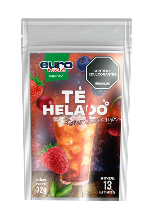TE INSTANTANEO EUROMAX FRUTOS ROJOS*72GR