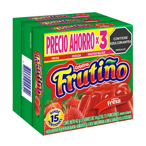 GELATINA FRUTIÑO FRE-CER-FRU *3UND