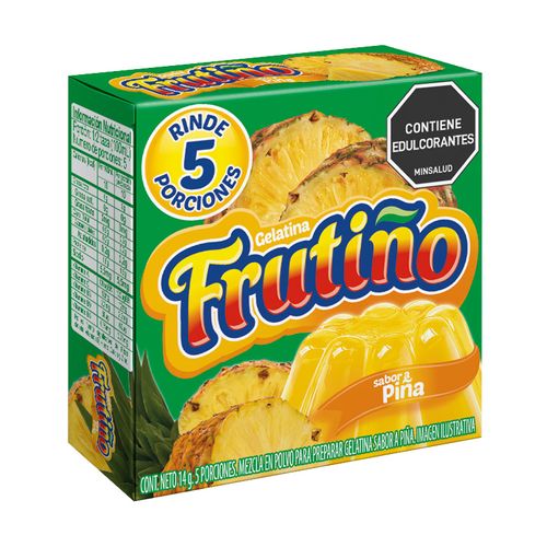 GELATINA FRUTIÑO PIÑA *UND