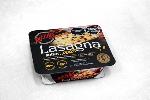 LASAGNA CONGELADA POLLO PICCOLO *360GR