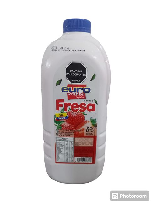 ALIMEN LACTEO EUROMAX CERO FRESA *1750GR
