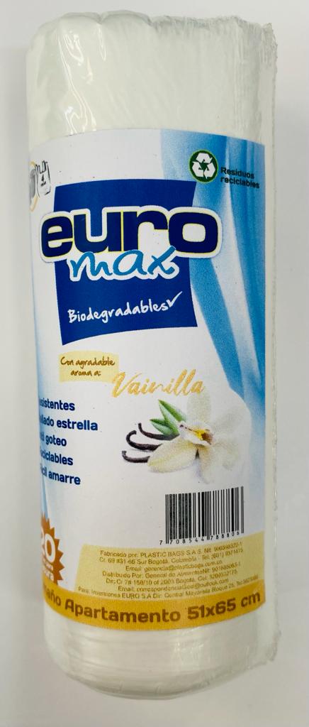 BOLSA BASURA APARTAMENTO VAINILLA *20UND