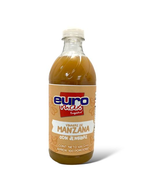 VINAGRE MANZANA JENGIBRE EUROMAX *500ML