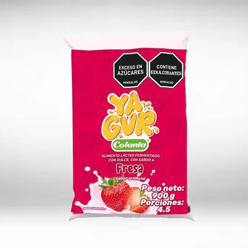 YAGUR COLANTA FRESA BOLSA *900GR