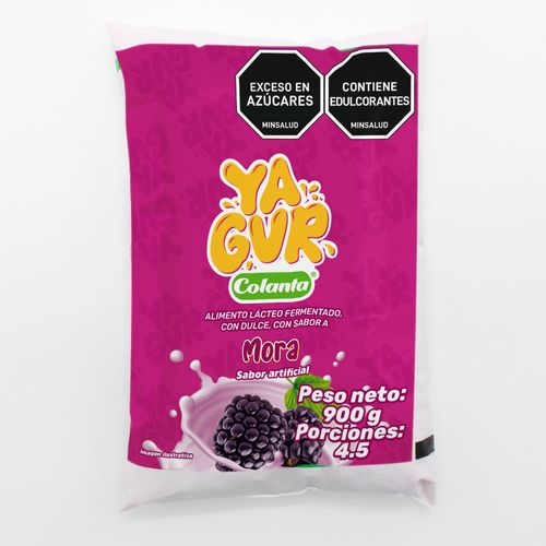 YAGUR COLANTA MORA BOLSA *900GR