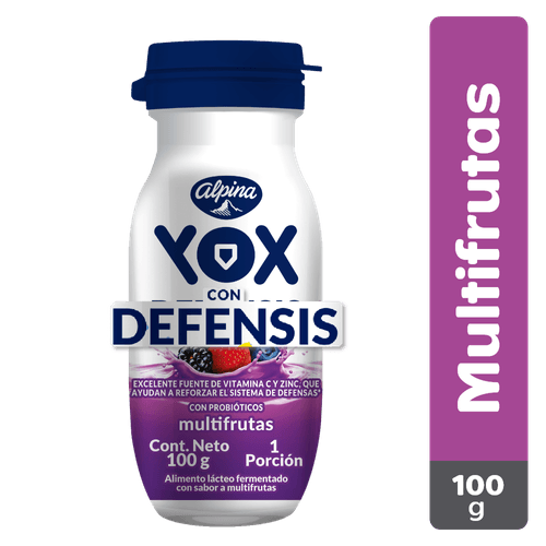 BEBIDA YOX MULTIFRUTA*100G