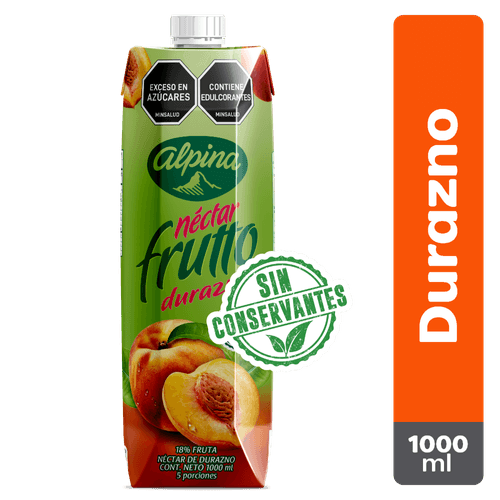 NECTAR FRUTTO DURAZNO  x 1LT