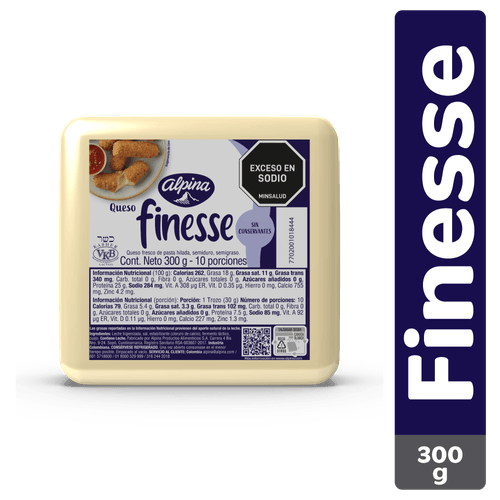 QUESO FINESSE FORM.  x 300GR