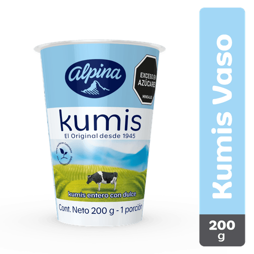 KUMIS ALPINA VASO  x 200GR