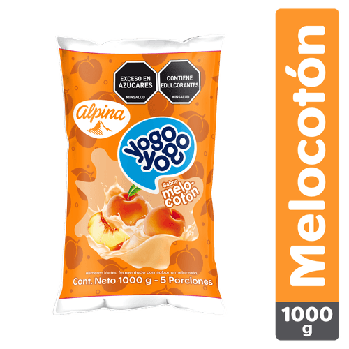 YOGO MELOCOTON  x 1000 ALPINA