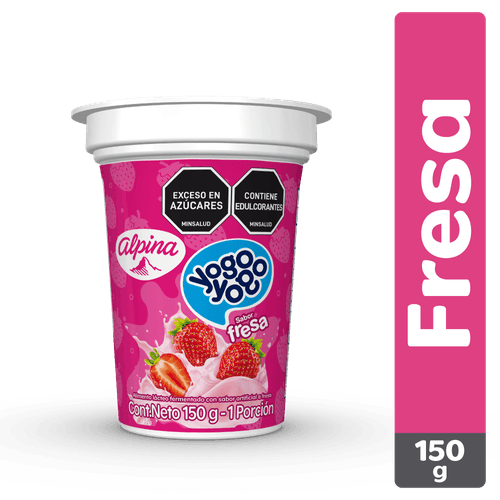 YOGO YOGO VASO FRESA x 150 GRS