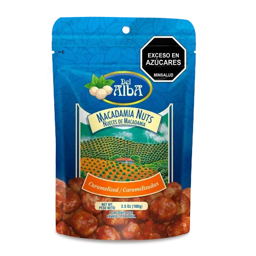 MACADAMIA CARAMELIZADA BOLSA *100GR