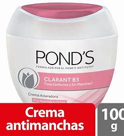 CREMA PONDS CLARANT B3 PIEL GRASA *100GR