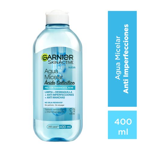 AGUA MICELAR ANTI IMPERFECCIONES *400ML