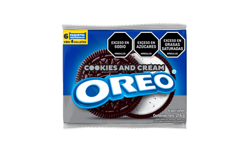 GALLETA OREO COOKIE&CREAM *216 GR