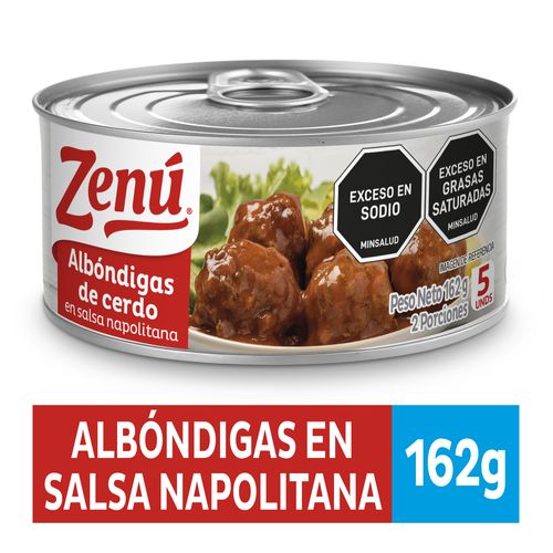 ALBONDIGAS ZENU x 162GR