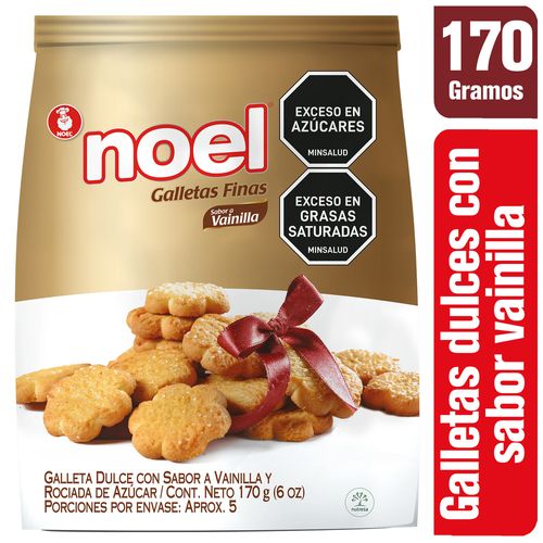 GALLETAS FINAS DE VAINILLA NOEL*170GR