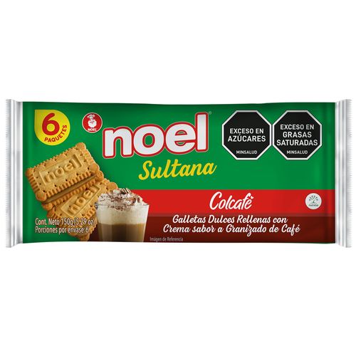 GALLETA SULTANA GRANIZADO CAFÉ X 150GR