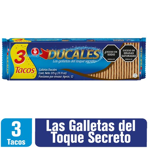 GALLETAS DUCALES 3T X 315GR