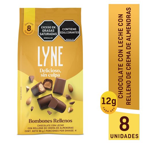 CHOCOLATINA LYNE BOMBONES*96GR 8UNX12GR