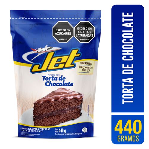 PREMEZCA TORTA CHOCOLATE JET x 440GR