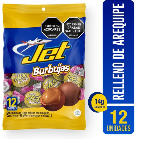BURBUJAS JET X12UND  x 178GR